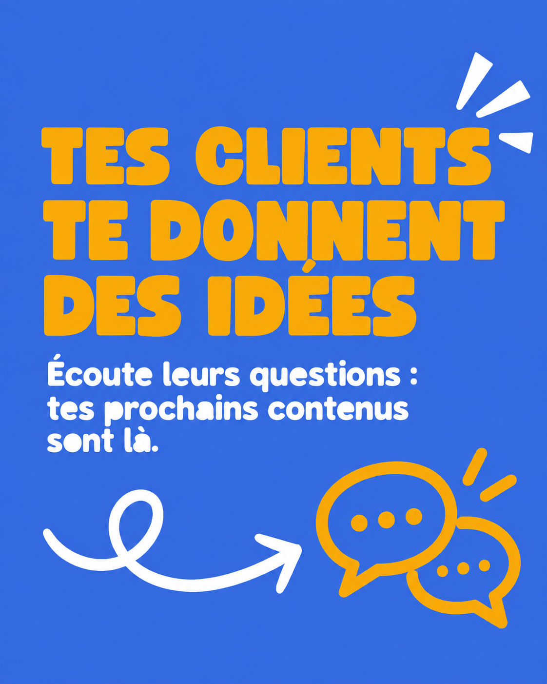 Visuel de l’article Tes clients te donnent déjà des idées de contenu