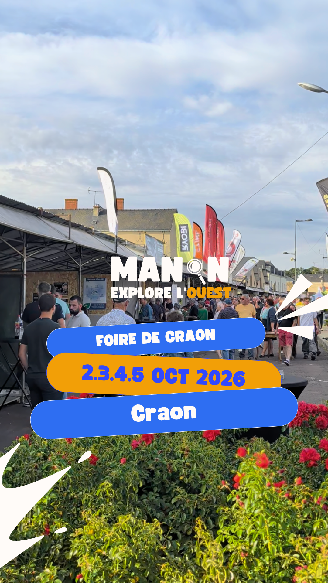 Couverture de la vidéo de Manon sur Foire de Craon – Les Craonnaises